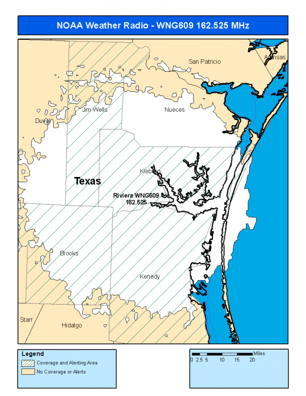 WNG609 Coverage Map