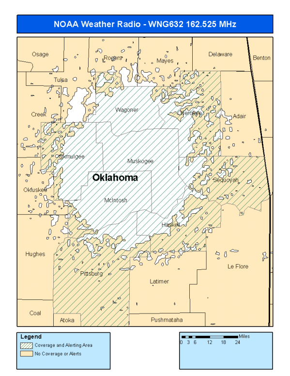WNG632 Coverage Map