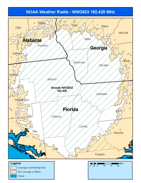 WNG633 Coverage Map