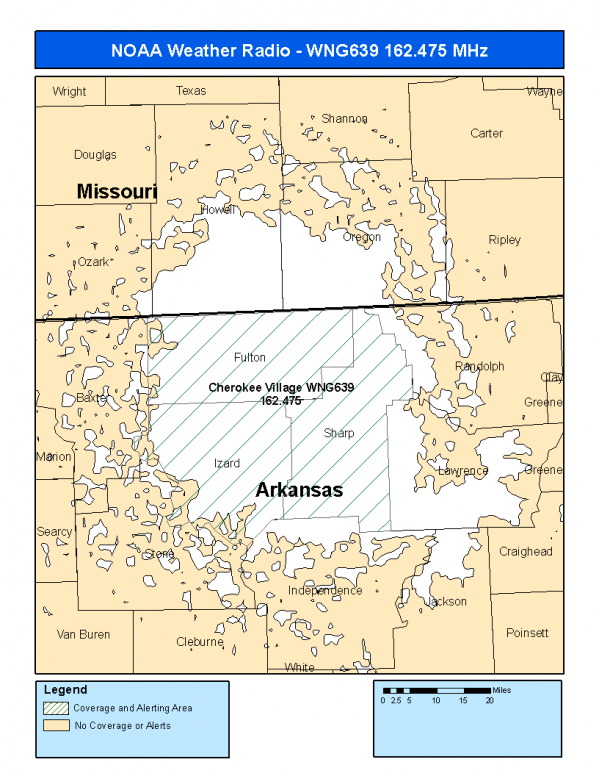 WNG639 Coverage Map