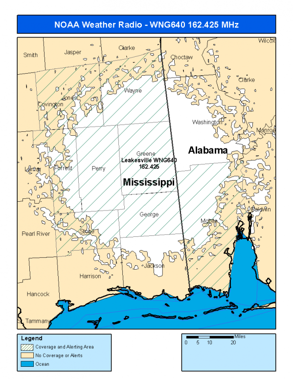 WNG640 Coverage Map