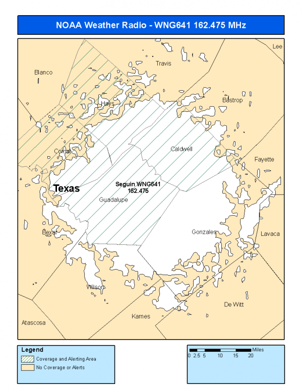 WNG641 Coverage Map