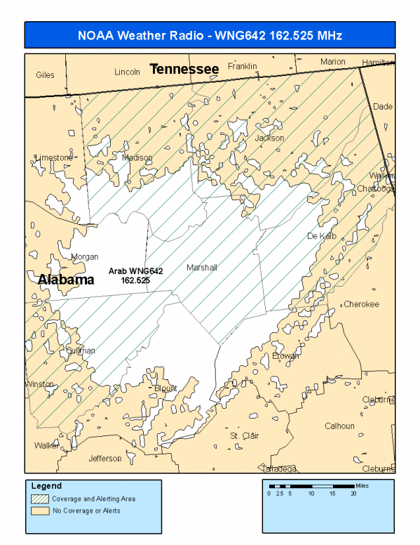 WNG642 Coverage Map