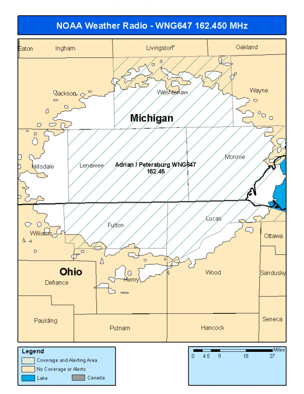 WNG647 Coverage Map