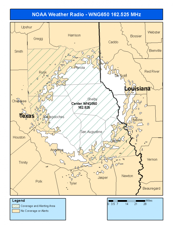 WNG650 Coverage Map