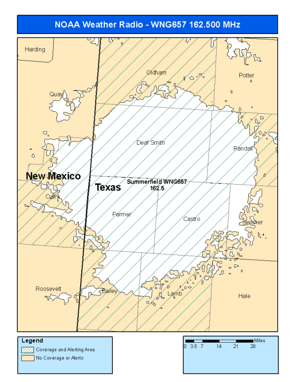 WNG657 Coverage Map