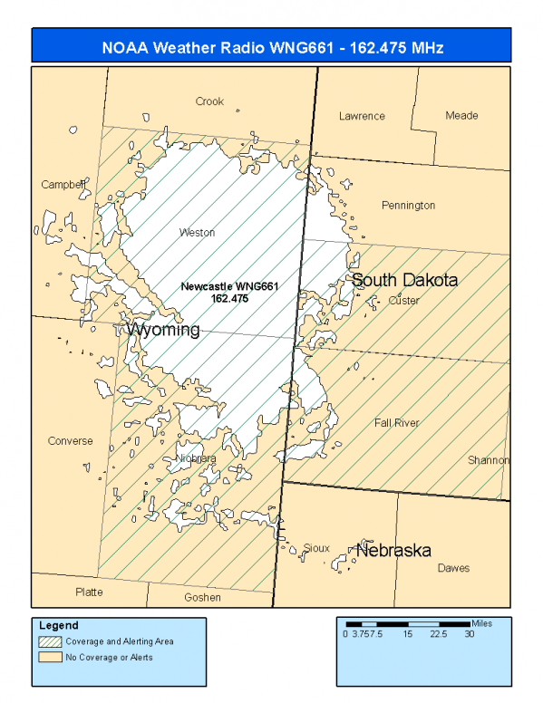 WNG661 Coverage Map