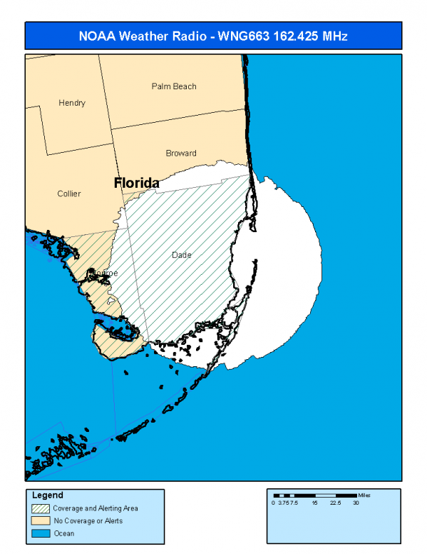 WNG663 Coverage Map