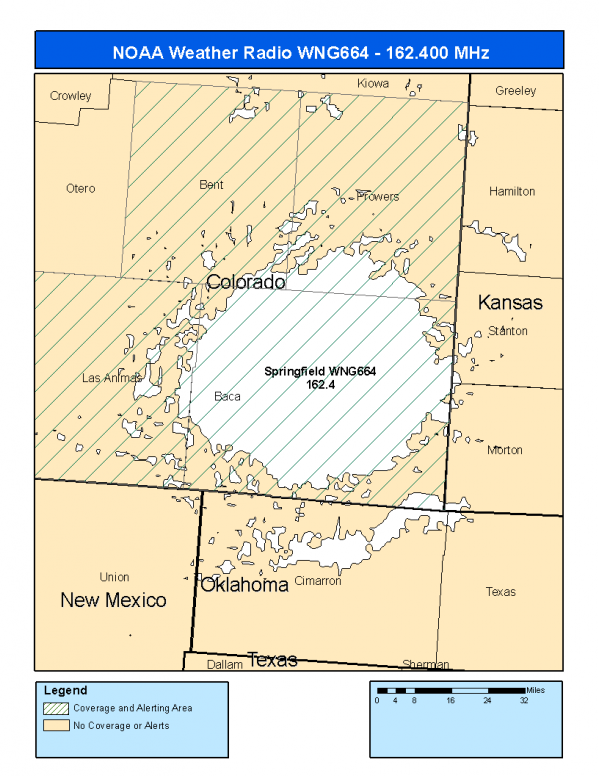 WNG664 Coverage Map
