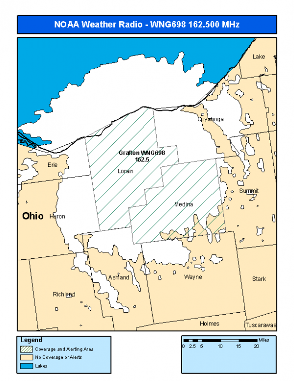 WNG698 Coverage Map
