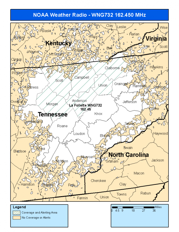 WNG732 Coverage Map