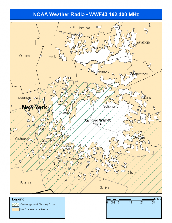 WWF43 Coverage Map
