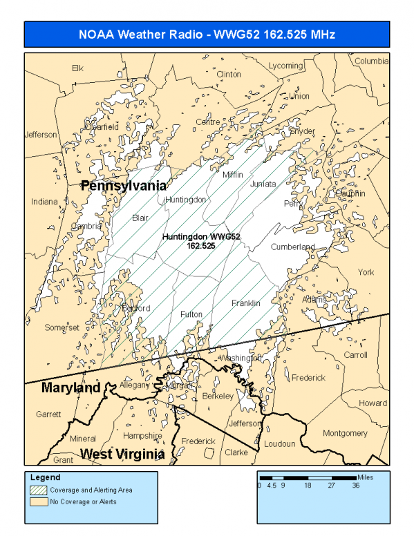 WWG52 Coverage Map