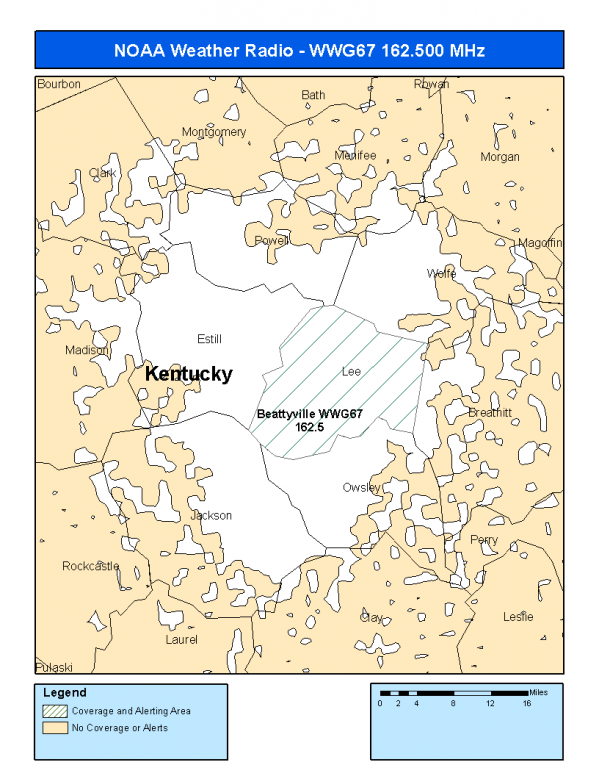 WWG67 Coverage Map