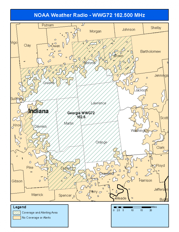WWG72 Coverage Map