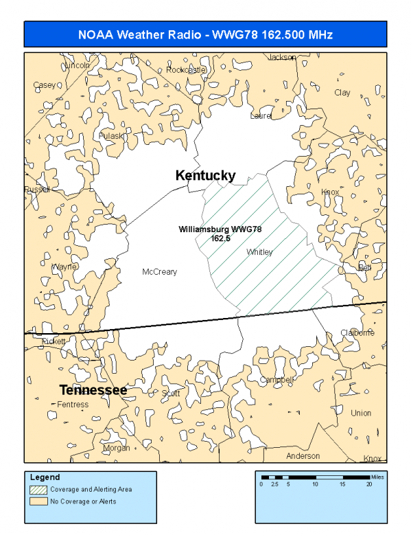 WWG78 Coverage Map