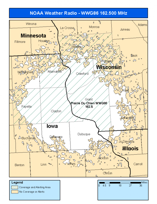 WWG86 Coverage Map