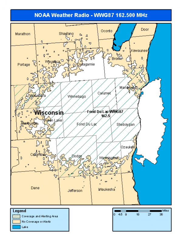 WWG87 Coverage Map