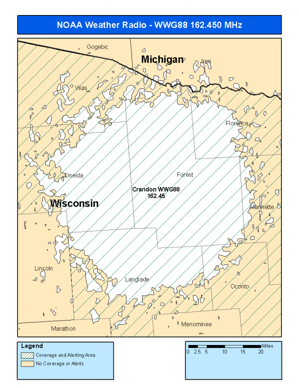 WWG88 Coverage Map