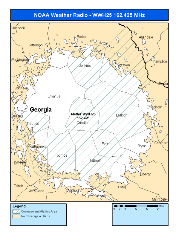 WWH25 Coverage Map