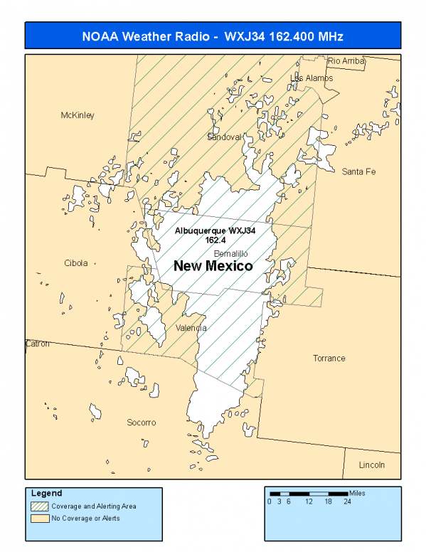 WXJ34 Coverage Map