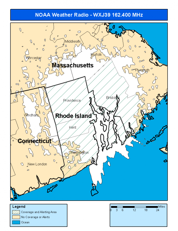 WXJ39 Coverage Map