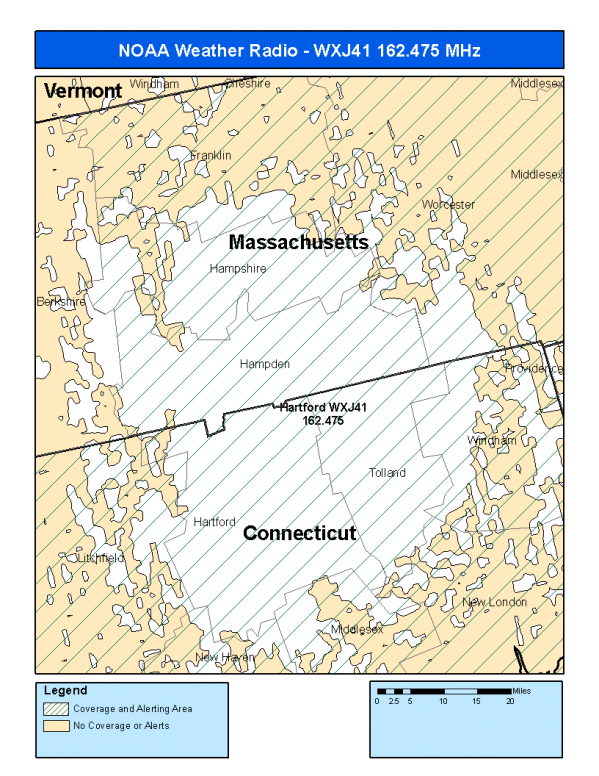 WXJ41 Coverage Map