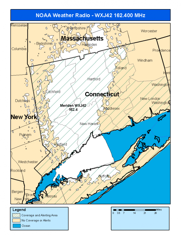 WXJ42 Coverage Map