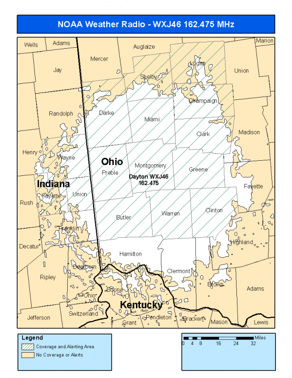 WXJ46 Coverage Map