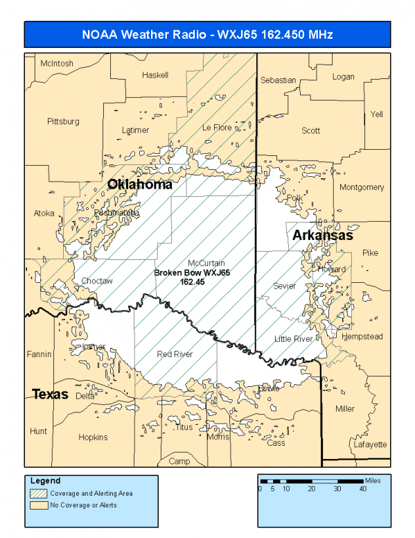 WXJ65 Coverage Map