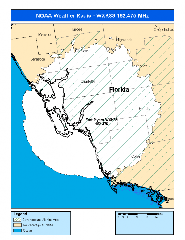 WXK83 Coverage Map