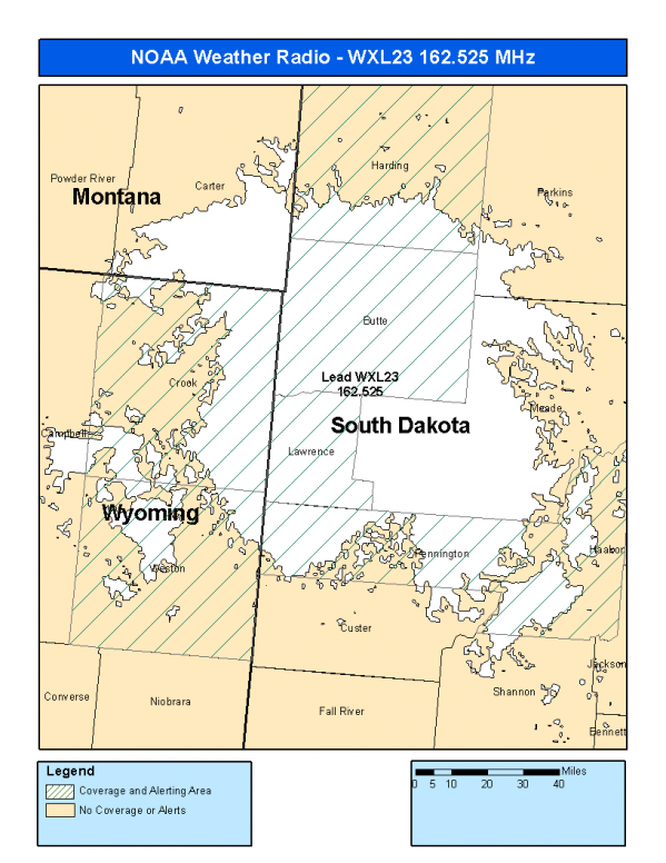 WXL23 Coverage Map