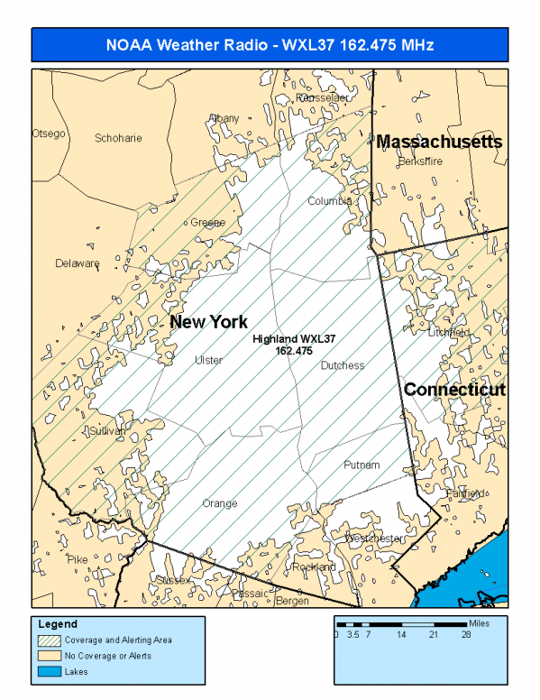 WXL37 Coverage Map