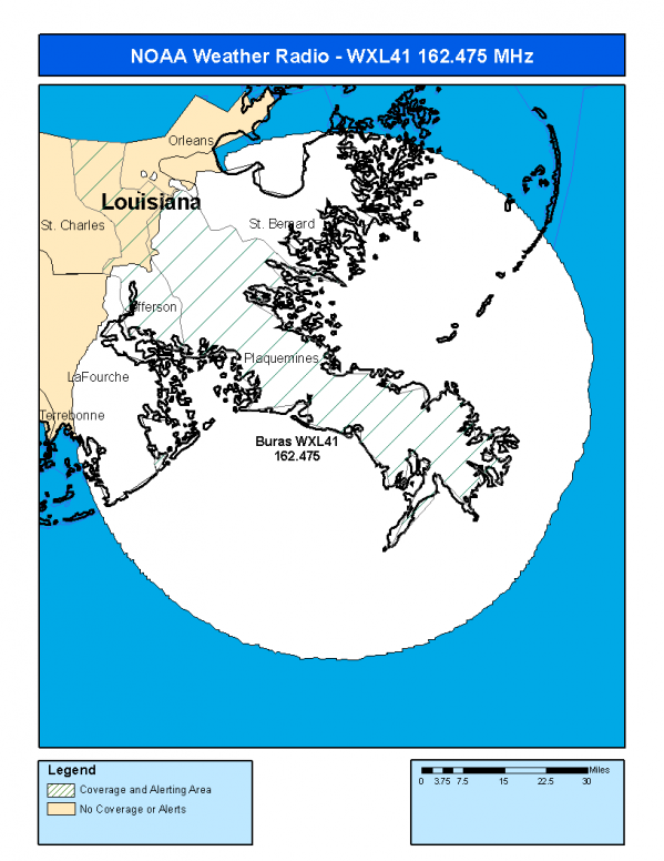 WXL41 Coverage Map