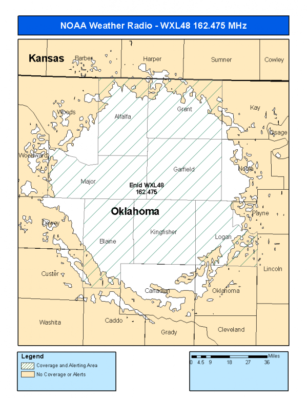 WXL48 Coverage Map
