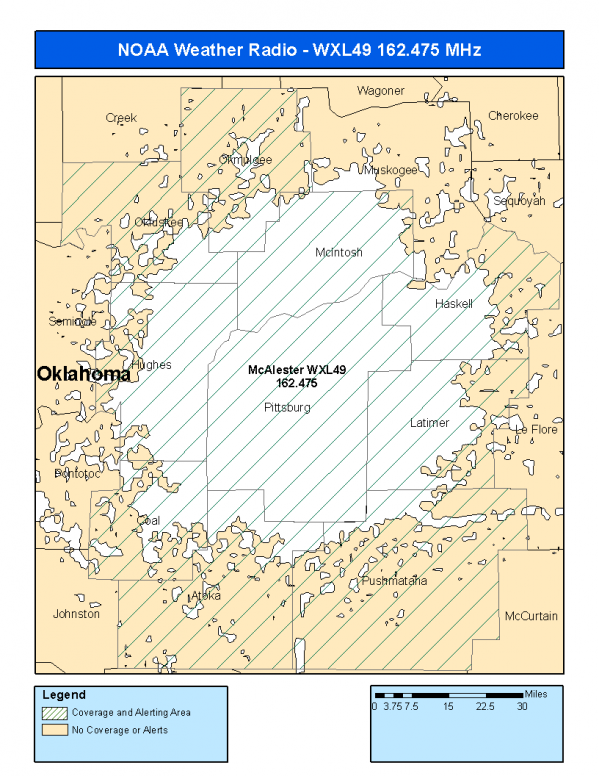 WXL49 Coverage Map