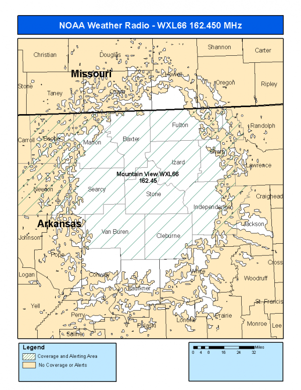 WXL66 Coverage Map