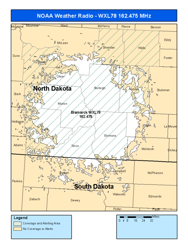 WXL78 Coverage Map