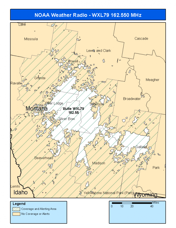 WXL79 Coverage Map