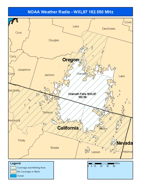 WXL97 Coverage Map