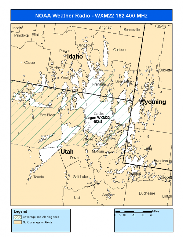 WXM22 Coverage Map