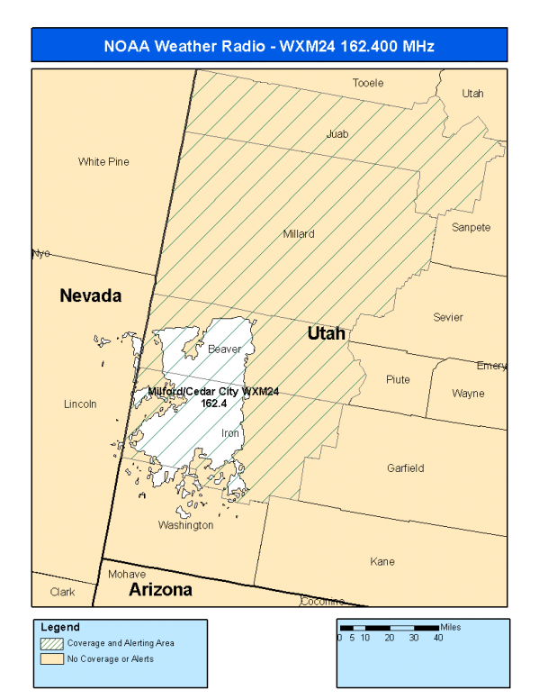 WXM24 Coverage Map