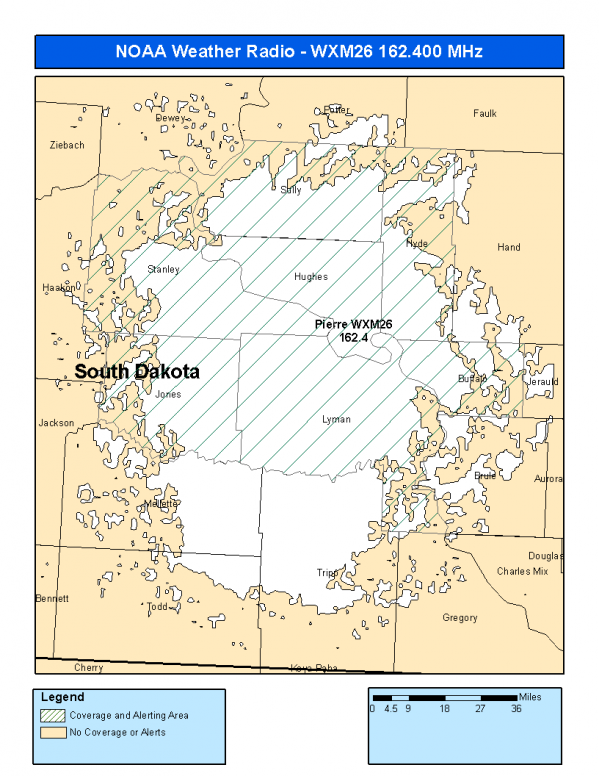WXM26 Coverage Map
