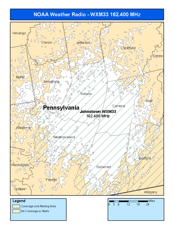 WXM33 Coverage Map