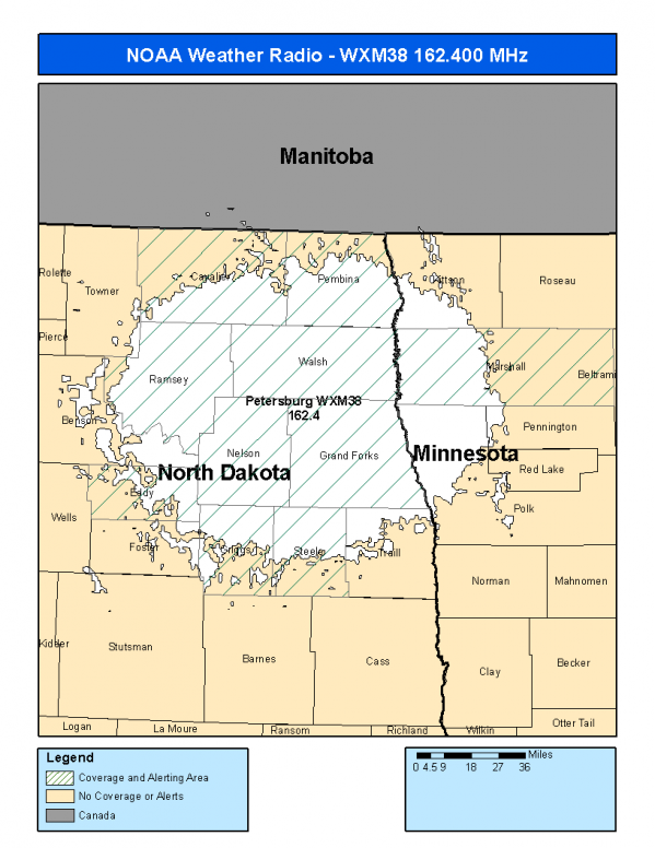 WXM38 Coverage Map