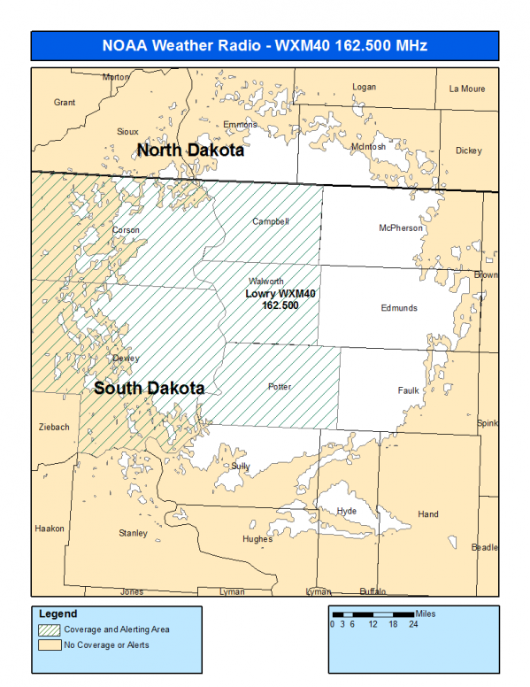 WXM40 Coverage Map