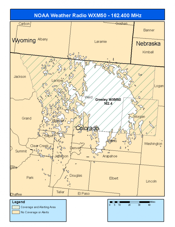 WXM50 Coverage Map