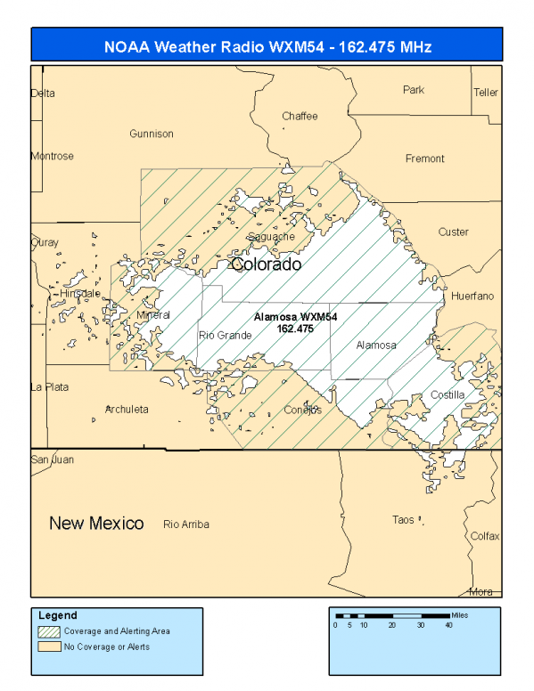 WXM54 Coverage Map