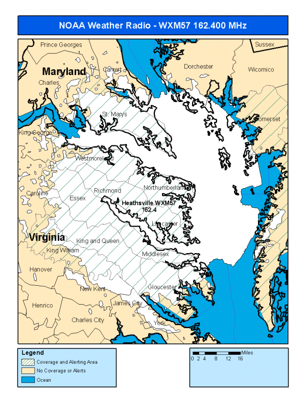 WXM57 Coverage Map