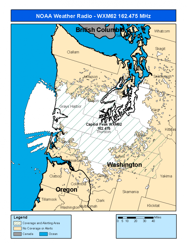 WXM62 Coverage Map